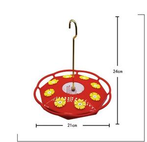 Mangeoire à oiseaux à eau pour jardin extérieur en <span class=keywords><strong>plastique</strong></span> rouge écologique, mangeoire automatique pour oiseaux à eau, couverture de fenêtre, <span class=keywords><strong>bouteille</strong></span> d'eau - Product Image 5