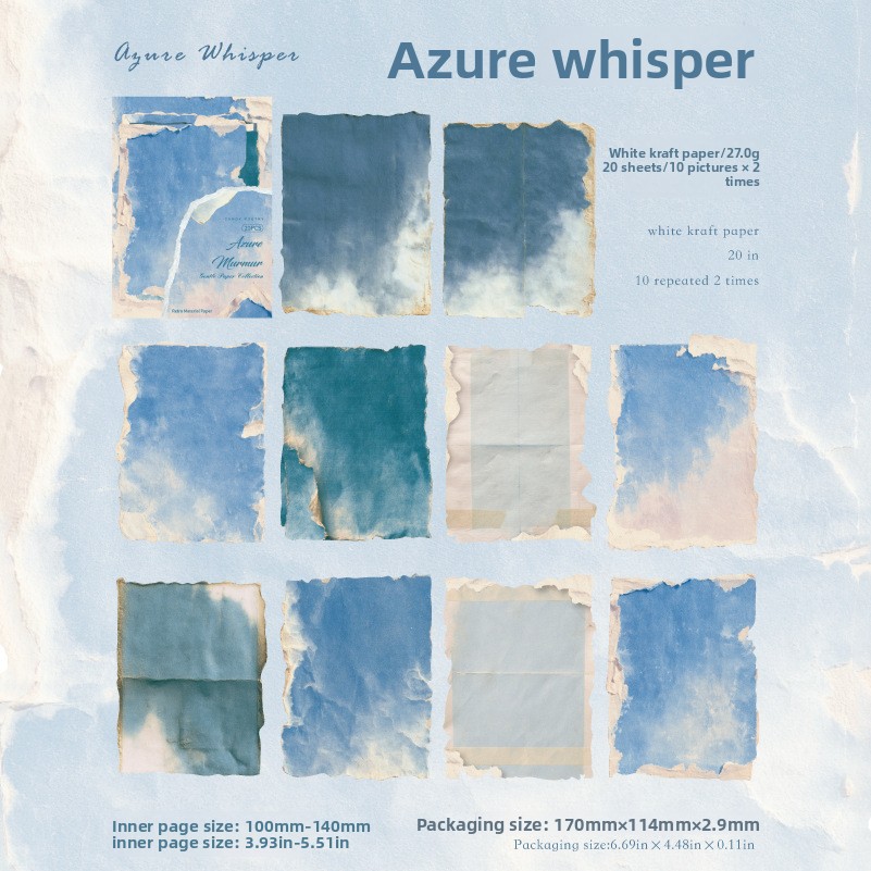 D Azure Whisper bleu