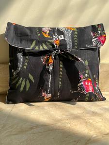 Hermoso pijama negro de algodón con cuello en V para mujer, traje de noche transpirable, estampado de animales, estilo Sexy suave, ropa de dormir de talla grande para mujer - Product Image 5