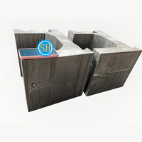 Grand support de fixation coulissant pour bloc de moule en acier ZG45, services d'usinage CNC