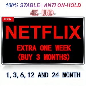 Impresión de Cuenta Premium de <span class=keywords><strong>Netflix</strong></span> por Un Año - Product Image 1
