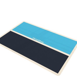 Tapis de bain en terre de diatomée OkayOkay, rectangulaire, 7,3-1-H, absorbant, antidérapant, design minimaliste pour salle de bain - Product Image 4