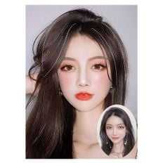 Perruque de cheveux vierges humains 100% pour femmes avec volume serré fonction 4x4 taille de dentelle longueurs étirées de 14 à 40 pouces - Product Image 1