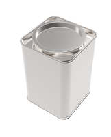 Boîte en fer blanc rectangulaire ou carrée personnalisée avec impression, de qualité alimentaire, pour l'emballage de thé, café et autres aliments – Vente en gros