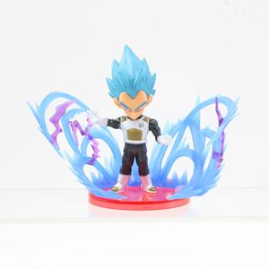 Figura de dragón DBZ, modelo de juguete de 8CM, versión Q, bonito Son Goku, <span class=keywords><strong>Broly</strong></span>, Vegeta, Frieza, conjunto de figuras de PVC, Mini estatua de Anime, muñeca, 9 Uds. - Product Image 3