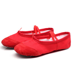 Zapatillas <span class=keywords><strong>de</strong></span> Ballet profesionales personalizadas, zapatillas <span class=keywords><strong>de</strong></span> Ballet transpirables con diseño <span class=keywords><strong>de</strong></span> puntera <span class=keywords><strong>de</strong></span> lona duradera para mujeres y niñas - Product Image 2