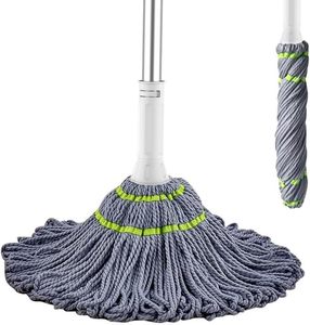 Magic Absorbent Dry and Wet Twist Round Mops Rotating Self-twisting Microfiber Mop Cleaning for Home Floor Clean - Product Image 1