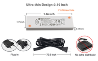 VST ETL DC12V DC24V Adaptateur LED à tension constante Pilote LED Transformateur LED Alimentation de contrôle sans fil LED