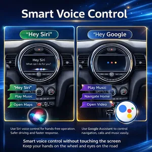 Interface CarPlay sans fil Android <span class=keywords><strong>Auto</strong></span> pour BMW MINI CIC NBT EVO R55 R56 R57 R58 R59 R60 R61 F54 F55, Mirror Link, AirPlay - Product Image 5