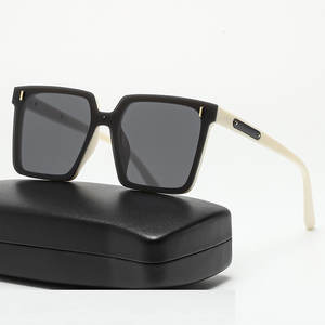 上品なヴィンテージスタイルのサングラス男性と女性用抗光線ティントカラースモールスクエアレンズ眼鏡クラシック眼鏡UV400 - Product Image 3