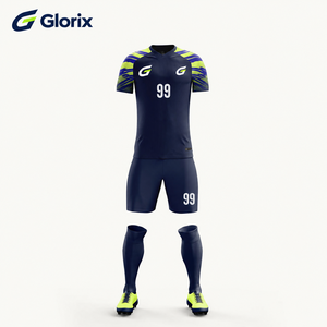 Novo Conjunto Completo de Uniforme de Futebol Americano Personalizado de Alta Qualidade em Poliéster 100% Respirável - Camisas de Futebol - Product Image 1