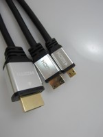Câble HDMI Haute Définition 19+1 pour Téléviseurs, Décodeurs, Ordinateurs Portables, Moniteurs, Norme 4K, Conducteur en Cuivre