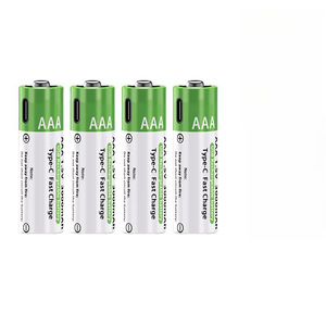 Batterie rechargeable au lithium-ion <span class=keywords><strong>AAA</strong></span> TYPE-C 1,5 V USB à charge rapide, écologique, <span class=keywords><strong>pour</strong></span> souris <span class=keywords><strong>sans</strong></span> <span class=keywords><strong>fil</strong></span>, en stock - Product Image 4