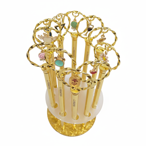 Bolígrafos Metálicos con Garantía de Calidad, Logotipo Grabado con Láser, Opciones de Colgante Aleatorias, Venta al Por Mayor, Artículos de Papelería Creativos - Product Image 5