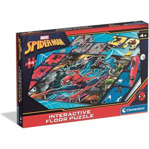 CLEMENTONI MARVEL - PUZZLE INTERACTIF DE SOL SPIDERMAN - Product Image 1