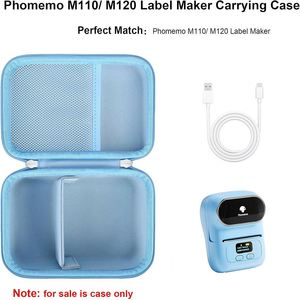 Hard EVA Carrying Case EVA Storage Holder Bag EVA Protective Case Pouch for Phomemo M110 <b>Label</b> <b>Maker</b> - Product Image 2