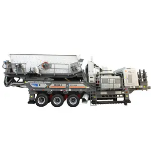 Ore mining and quarry application mica mobile crushing machine