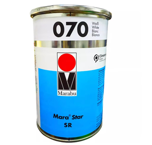 Encre d'impression sérigraphique et tampographique haut de gamme noire FOR Marabu SR073 pour impression de précision - Product Image 3