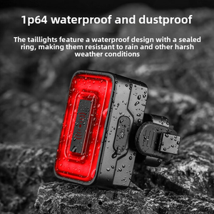 TOSUOD Lumière de vélo <span class=keywords><strong>Radar</strong></span> Feu arrière Capteur intelligent Lumière de nuit pour vélo de <span class=keywords><strong>route</strong></span> et VTT - Product Image 2