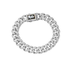 2026 Hot Selling Simple Popular Design Geometric Chain <b>Bracelet</b> Hiphop Alloy Gold Silver Plated Men's <b>Bracelets</b> Trendy Jewelry - Product Image 5