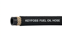 Tuyau industriel KEYFOSS avec revêtement textile, tuyau pour carburant/huile/GPL, 300 PSI, construction, exploitation minière, station-service, agriculture, tuyau en caoutchouc