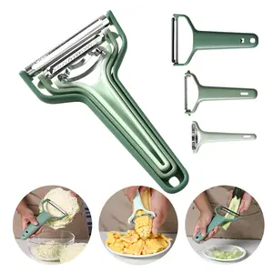 Multifunction Kitchen Tools Vegetable Peeler Cutter Handheld Planer Plastic Fruit Peeler Cutter for Kitchen