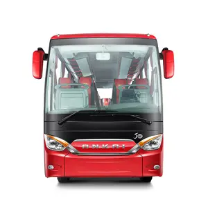 49 Seats Long Distance Vip Passenger Transportation Coach Bus With Tv And Advance Safety Structure