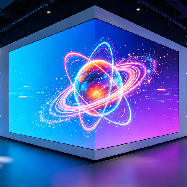 Lecede Indoor COB LED Full Color HD Indoor Microled Video Wall Panel Cob Micro Led Display Screen