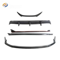 Kit de Carrocería de Fibra de Carbono Estilo Tom para Lexus RCFs 2014-2018, Nuevo, Alerón Delantero, Faldones Laterales, Difusor Trasero
