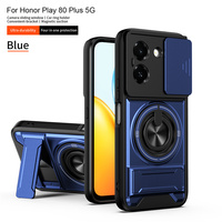Étui de protection hybride robuste en TPU+PC Lichicase pour Honor Play 90 Plus X7e 600 Smart Dual Bracket Back Cover