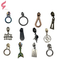 LiHui – Tirettes de fermeture éclair 3D personnalisées de haute qualité, avec logo métallique et nom sur mesure, pour vêtements et sacs à main