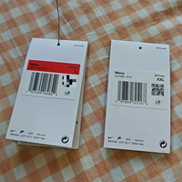 Étiquettes RFID UHF à puce U9 pour contrôle d'accès, étiquettes suspendues imperméables en PET pour vêtements, chaussures et sacs