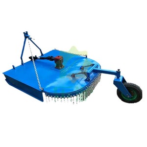 Segadora Rotativa Multifuncional con Recolector de Césped Azul, Enganche de 3 Puntos con Caja de Cambios - Product Image 1