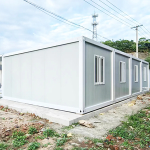 Maison modulaire détachable de 20 pieds pour bâtiment de bureaux ou habitation, panneau sandwich et construction métallique, installation rapide - Product Image 3