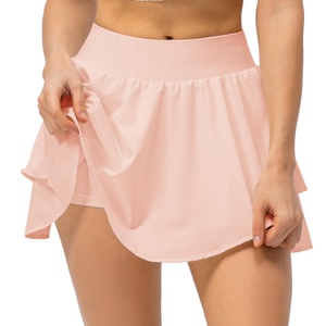 Custom <b>Tennis</b> Golf <b>Mini</b> <b>Skirt</b> Blank Breathable Two-In-One With Side Pocket Sports Women Workoutl Gym Activewear <b>Tennis</b> Clothing - Product Image 1