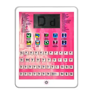 Kids Led Spanish English Educational Smart Learning Tablet For Children