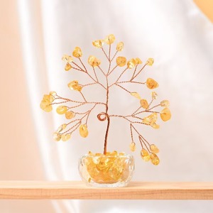 Arbre en cristal d'améthyste de 8 cm de haut, pierre naturelle, cristal énergétique, décoration de la maison, cadeau de bureau - Product Image 2