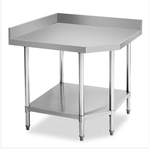 Thép không gỉ góc băng ghế dự bị/làm việc băng ghế/bàn làm việc thương mại nhà bếp/khách sạn/nhà - Product Image 3