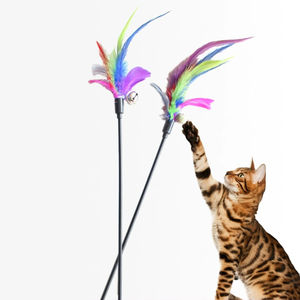 2025 yeni uzun <span class=keywords><strong>50CM</strong></span> kedi Teaser sopa <span class=keywords><strong>Pet</strong></span> interaktif oyuncaklar ile tüy Tease kedi ve Kitty - Product Image 1