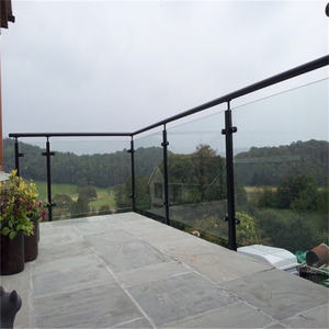 Barandilla de Cristal <span class=keywords><strong>para</strong></span> Balcón, Barandilla Frontal de Mano de Cristal, <span class=keywords><strong>Cortavientos</strong></span>, Gran Oferta - Product Image 1