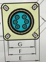 Connecteurs à fibres optiques circulaires 16 cœurs série J599A8 (prises femelles)