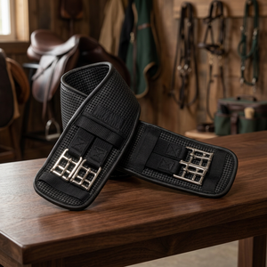 Ho Hunts Diseño Personalizado Modelo HH-H Cincha de Doma de Cuero Duradero Sin Costuras para Caballo de Pakistán - Product Image 3