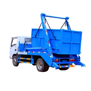 3 тонны 4000 литров 4x2 LHD или RHD 4x2 типа мусоровоз с погрузкой и разгрузкой с экономичными грузовиками