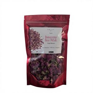 Approvisionnement en vrac PRIVA TRADING Pétales de rose marocaine biologiques de qualité supérieure Non irradiés Sans soufre Rosa Damascena pour le bien-être 2 ans - Product Image 1