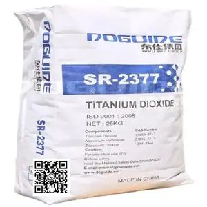 Hot Sale Doguide Industrial Grade Titanium Dioxide Sr2377 For Paint High Purity Tio2 Rutile Grade Titanium Dioxide Tio2