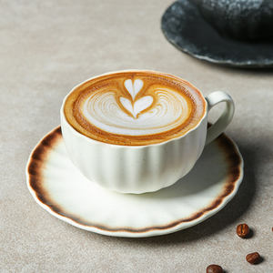 Tazza da caffè in <span class=keywords><strong>turchia</strong></span> e piattino tazza in ceramica tazze in porcellana per la caffetteria domestica - Product Image 2