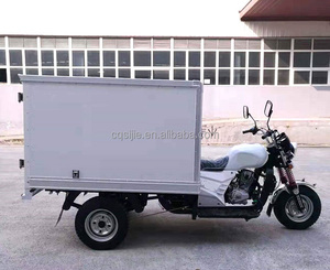 Motocicleta de Carga de Tres Ruedas Motorizada al por Mayor de Fábrica, Triciclo Motorizado con Caja Contenedora - Product Image 6