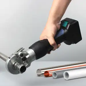 बैटरी पाइप crimper नई डिजाइन स्टेनलेस स्टील पाइप pex बहु-परत ट्यूब crimping उपकरण