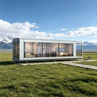 Maison capsule en structure acier Royalstar F40 pour chambre à coucher, appartement, salle de bain, usage extérieur, bureau, cuisine, design moderne