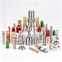 Pièces métalliques usinées CNC sur mesure en laiton, acier inoxydable, aluminium, acier, usinage CNC 5 axes